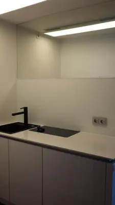 Küche/Küchenzeile in der Unterkunft Sky-Romantic-Room