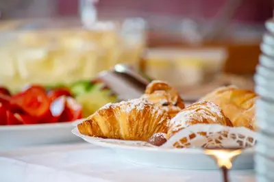 Essen im Hotel oder in der Nähe