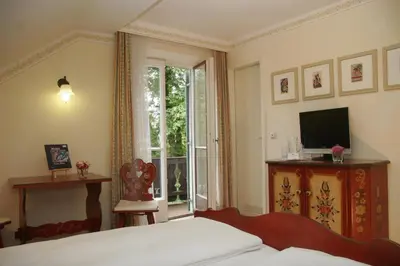 TV/Unterhaltungsangebot in der Unterkunft Landhotel Herzogstand Garni