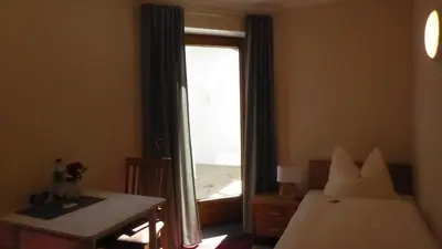 Ein Bett oder Betten in einem Zimmer der Unterkunft Haus Rosmarin