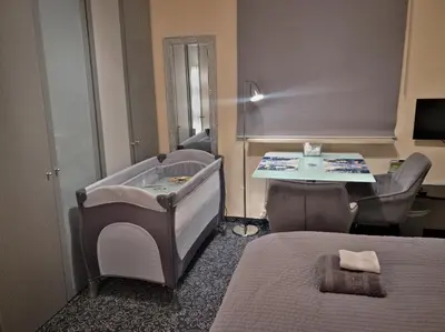 Ein Bett oder Betten in einem Zimmer der Unterkunft Lion Homestay Munich