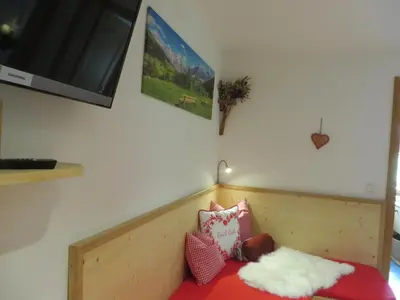 TV/Unterhaltungsangebot in der Unterkunft Landhaus Familie Doll Ferienwohnung Emerde