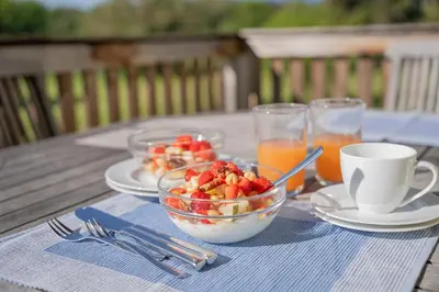 Essen in der Ferienwohnung oder in der Nähe