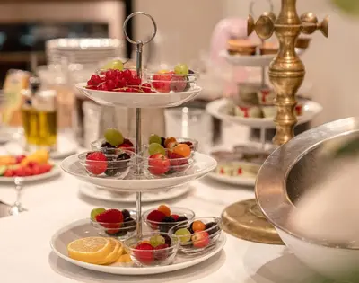 Essen im Hotel oder in der Nähe