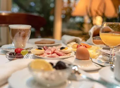 Essen im Hotel oder in der Nähe