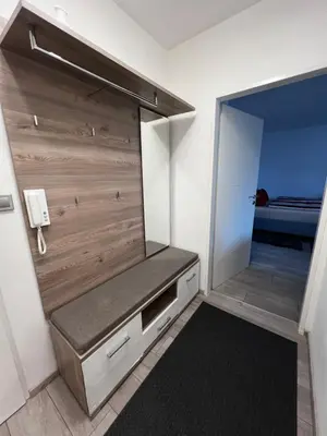 Ein Bett oder Betten in einem Zimmer der Unterkunft Modern Apartment