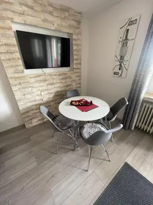 TV/Unterhaltungsangebot in der Unterkunft Modern Apartment
