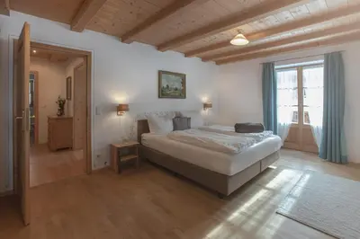 Ein Bett oder Betten in einem Zimmer der Unterkunft Biohof Jörgenbauer