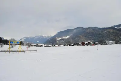 Premium-Chalet Achental mit Kamin und Sauna im Winter