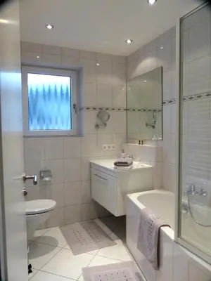 Ein Badezimmer in der Unterkunft Wolke7