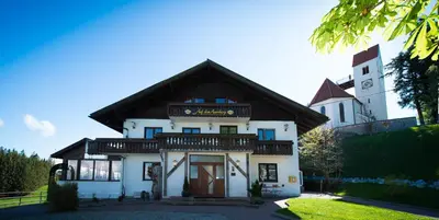 Das Gebäude in dem sich das Hotel befindet