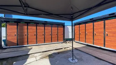 Grundriss der Unterkunft ESN Oktoberfest Campsite