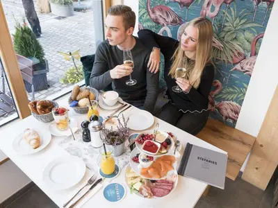 Essen in der Pension oder in der Nähe