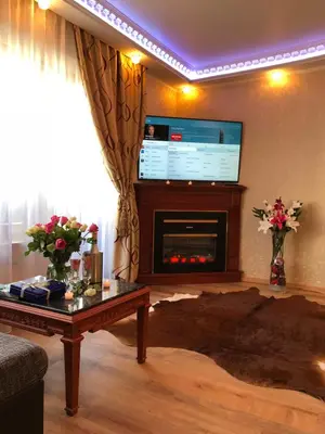 TV/Unterhaltungsangebot in der Unterkunft Golden GaPa Studio Apartment 20