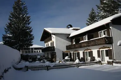 Pension Wendelstein im Winter