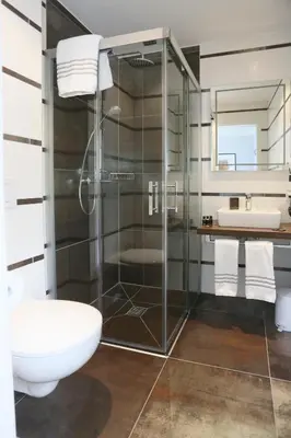 Ein Badezimmer in der Unterkunft Hotel zur Schloss-Schmiede