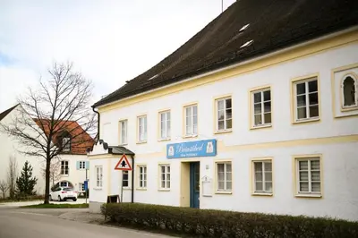 Das Gebäude in dem sich das Hotel befindet