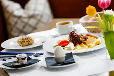 Essen im Hotel oder in der Nähe