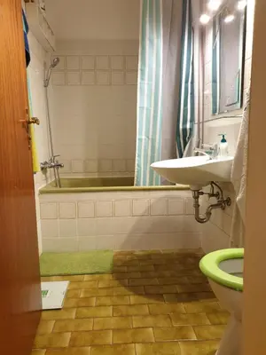 Ein Badezimmer in der Unterkunft Oktoberfest