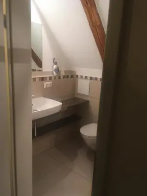 Ein Badezimmer in der Unterkunft Ferienwohnung Loh 2