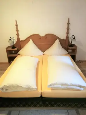 Ein Bett oder Betten in einem Zimmer der Unterkunft City Apartment