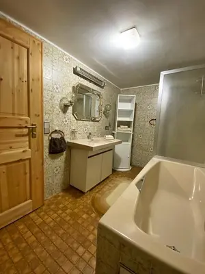 Ein Badezimmer in der Unterkunft City Apartment