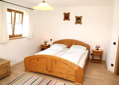 Ein Bett oder Betten in einem Zimmer der Unterkunft Haus Billinger