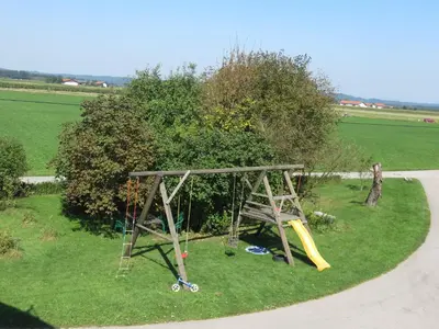 Ein Kinderspielbereich in der Unterkunft Stadel Hof Altötting
