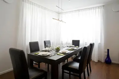 Grundriss der Unterkunft Ferienwohnung Am Kurpark -Wohnung 2,90qm-