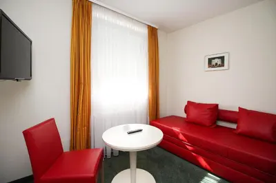 TV/Unterhaltungsangebot in der Unterkunft Hotel Leopold