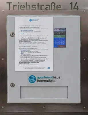 Grundriss der Unterkunft apartmenthaus international