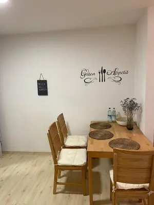 Ein Sitzbereich in der Unterkunft Gemütliche Ferienwohnung mit Charme