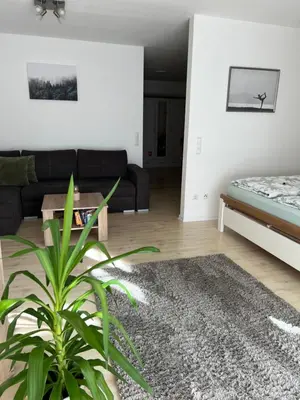 Ein Bett oder Betten in einem Zimmer der Unterkunft Gemütliche Ferienwohnung mit Charme