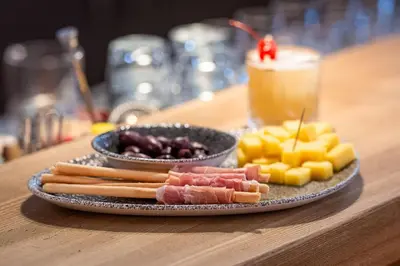 Essen im Hotel oder in der Nähe