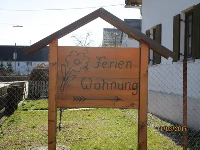 Ein Zertifikat, Auszeichnung, Logo oder anderes Dokument, das in der Unterkunft Ferienwohnung Rosa ausgestellt ist