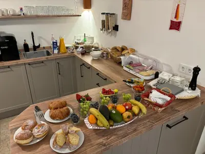 Essen in der Pension oder in der Nähe