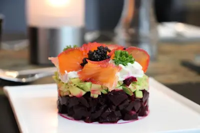 Essen im Hotel oder in der Nähe