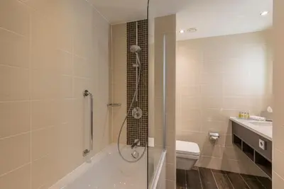 Ein Badezimmer in der Unterkunft Hilton Garden Inn Munich City West