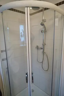 Ein Badezimmer in der Unterkunft M&A Ferienwohnungen Oberbayern