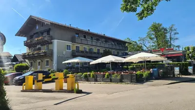 Das Gebäude in dem sich das Hotel befindet