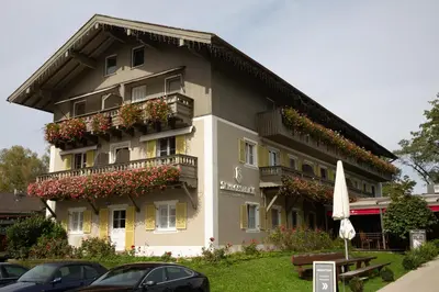 Das Gebäude in dem sich das Hotel befindet