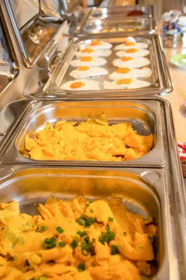 Essen im Hotel oder in der Nähe