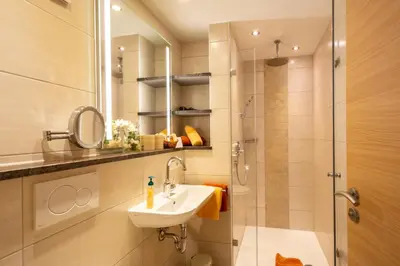 Ein Badezimmer in der Unterkunft Boutique Hotel Angerer