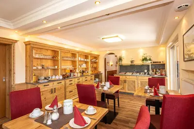 Küche/Küchenzeile in der Unterkunft Boutique Hotel Angerer