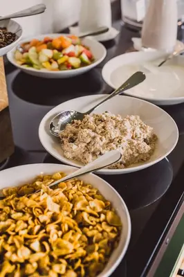 Essen im Hotel oder in der Nähe