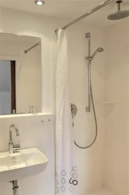 Ein Badezimmer in der Unterkunft Hotel-Gasthof Rose