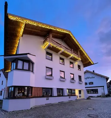 Das Gebäude in dem sich das Hotel befindet