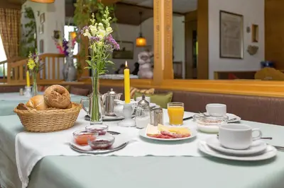 Essen im Hotel oder in der Nähe