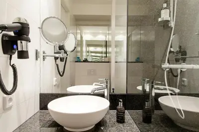 Ein Badezimmer in der Unterkunft Motel One München-Messe