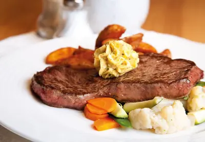 Essen in der Pension oder in der Nähe